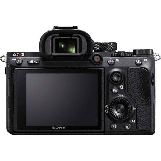 Sony Alpha a7R III Mirrorless Digital Camera, 399-Point AF System & 10 fps Shooting, UHD 4K30p Video, 42MP Full-Frame, 3.0" 1.44m-Dot Tilting Touchscreen LCD, (Body Only) | A7R-III