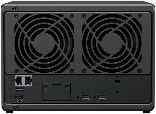 Synology DiskStation DS1525+ NAS Enclosure, AMD Ryzen V1500B, 8GB RAM, 5 Drive Bays, 3.5" SATA HDD, 2.5" SATA SSD & M.2 2280 NVMe SSD Support | DS1525+