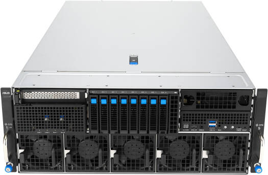 AI PRO AMD EPYC 4U Server - 2 EPYC 9655 (96C/192T), 8 NVIDIA RTX Pro 6000 Blackwell 96GB, 1TB DDR5 RAM, 4TB NVMe Gen5 + 15TB SAS SSD, 4 3200W PSU, Dual 10GbE LAN