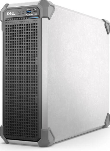 Dell PowerEdge T160 Tower 3.5" chassis with up to 3 Cabled Hard Drives, Intel Xeon E-2414, 16GB RAM, 2TB SATA HDD, Broadcom 5720 Dual Port, IDRAC9, Basic 16GB | PE-T160