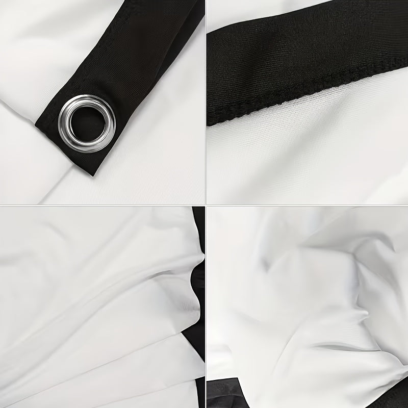 84-Inch 4K Portable Projection Screen - Manual Foldable Portable Movie Screen Suitable for Home Theater, Portable Projector Screen for Parties, Classrooms, Offices - Wrinkle-Resistant Indoor/Outdoor Projection Display ()