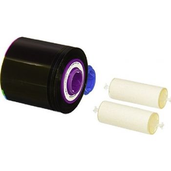 Zebra Card Printer Color Ribbon, For ZXP / IX Series 7 YMCKO, 250 Images Single Side Printing, Overlay Panel | 800077-740EM