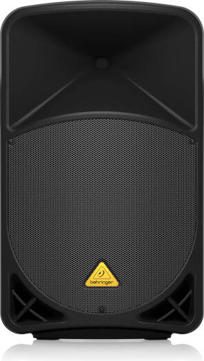 Behringer B115D, Active 2-Way 15" PA Speaker System With Wireless Option And Integrated Mixer, 1000-Watt 2-way, Ultra-compact And Lightweight, Class-D Amplifier | B115D