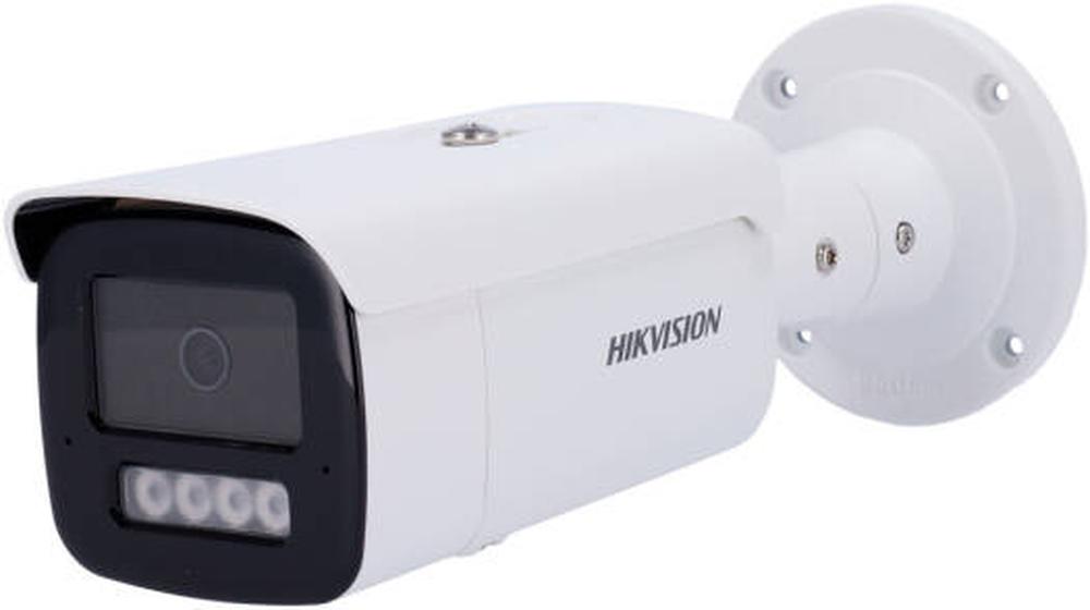 Hikvision Bullet Security Camera PRO Range, 8 MP Resolution, 2.8mm Lens, 1/2.8" Progressive Scan CMOS, Motion detection 2.0, Dual Mic Array, IP67, White | DS-2CD2T83G2-4LI2U(2.8mm)