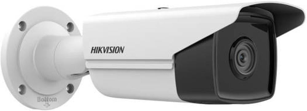 Hikvision 8 MP AcuSense Fixed Bullet Network Camera, 2.8mm Fixed Lens, Up to 60m IR Light Range, H.265+ Compression, 120 dB WDR, Support MicroSD, IP67, White | DS-2CD2T83G2-2I
