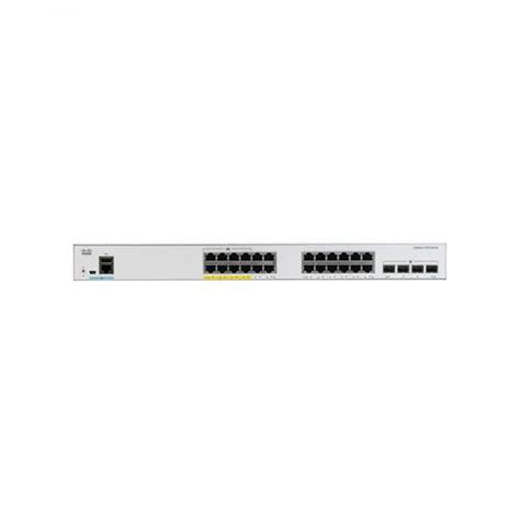 Cisco Catalyst 1200-24P-4G Smart Switch, 24 Port GE, PoE, 4x1GE SFP,C1200-24P-4G