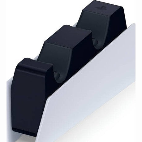 Sony PlayStation 5 DualSense Charging Station, Dual Charging Ports, Fast Charging, Anti-Slip Base, LED Charging Indicators, Easy Docking, Free Up USB Ports, Click-in Design, White | 3005837