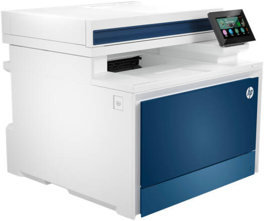 HP 4303fdw Color LaserJet Pro MFP Printer, Print, Copy, Scan, Fax, Up to 35 ppm Print Speed, Automatic Duplex Printing, Up to 600x600 dpi Resolution, 4.3" WLED Display, Flatbed Scanner, White | 5HH67A