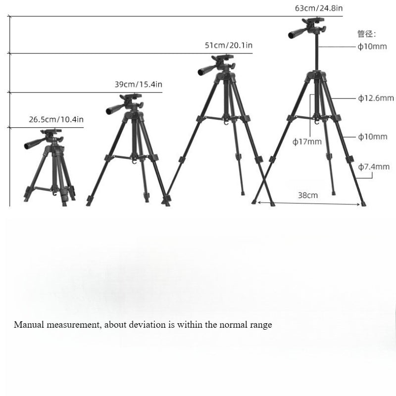 A Lightweight Tripod for Mirrorless Cameras And Smartphones That Can Be Used for Various Activities