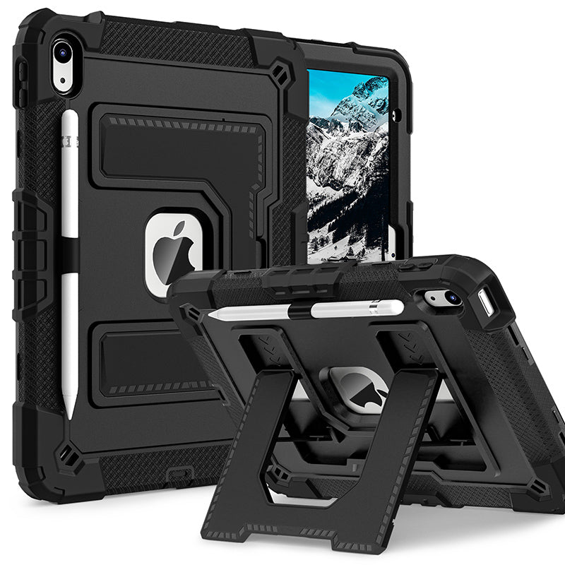 Bumper Silicone Tablet Case For iPad 10th Generation 10.9 inch 2026 Cover Built in Folding Kickstand