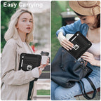 Bumper Silicone Tablet Case For iPad 10th Generation 10.9 inch 2026 Cover Built in Folding Kickstand