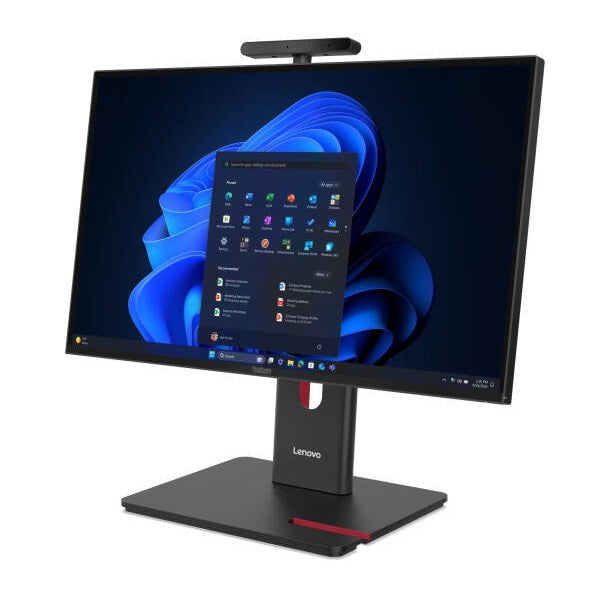 Lenovo ThinkCentre M90a Gen 6 AIO Desktop Computer, 23.8" FHD IPS Display, Intel Core Ultra 7 265, 16GB RAM, 512GB SSD, Intel Graphics, EOS Wireless ENG-ARB K/B & Mouse, Win 11 Pro, Black | 13AV000AGR