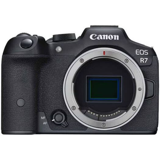 Canon EOS R7 Mirrorless Camera, 32.5MP APS-C CMOS Sensor, Vari-Angle Touchscreen LCD, DIGIC X Processing 2.36m-Dot EVF, RF-S 18-150mm STM Lens, Black | 5137C019AA / DS126841