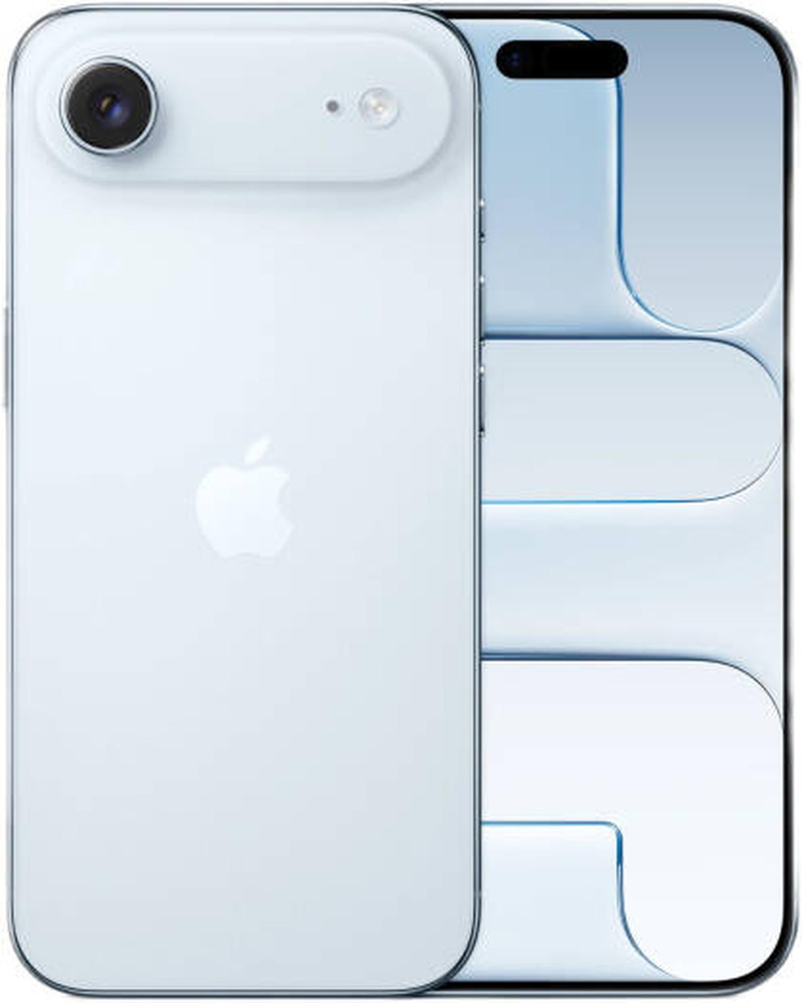 Apple iPhone Air Mobile Phone, 6.5" Super Retina XDR Display, A19 Pro Chip, 6 Core CPU, 5 Core GPU, 16 Core Neural Engine, 256GB Storage, 5G/Wi Fi7, Face ID, INTL Version, eSIM, Sky Blue | iPHONE-AIR