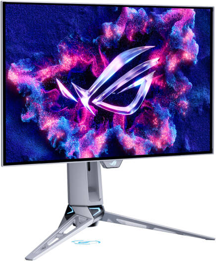 ASUS ROG Swift OLED PG27AQWP-W Gaming Monitor, 27" WOLED Display, DualQHD Resolution, 540Hz Refresh Rate, 0.02ns (GtG) Response Time, FreeSync Premium Pro & G-SYNC Compatible | PG27AQWP-W