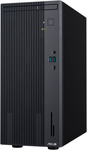 ASUS ExpertCenter P500 Mini Tower Desktop Computer, Intel Core i3-1315U, 8GB RAM, 256GB SSD, Intel UHD Graphics, English-Arabic Keyboard & Mouse, No OS, Gray | 90PF05I1-M01CM0