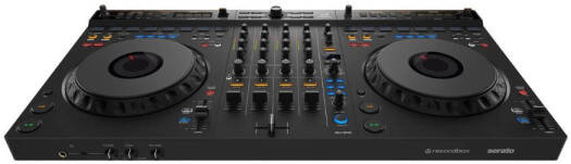 AlphaTheta DDJ GRV6 4 Channel Performance DJ Controller Groove Circuit, Smart Rotary Selector, Serato & Rekordbox, Black | DDJ-GRV6