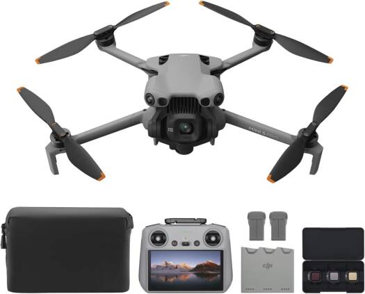 DJI Mini 5 Pro Fly More Combo Plus, DJI RC 2, 1-Inch CMOS, Obstacle Sensing, ActiveTrack 360°, 225° Gimbal Rotation, Extended Battery Life | Mini-5-Pro-Fly-Plus