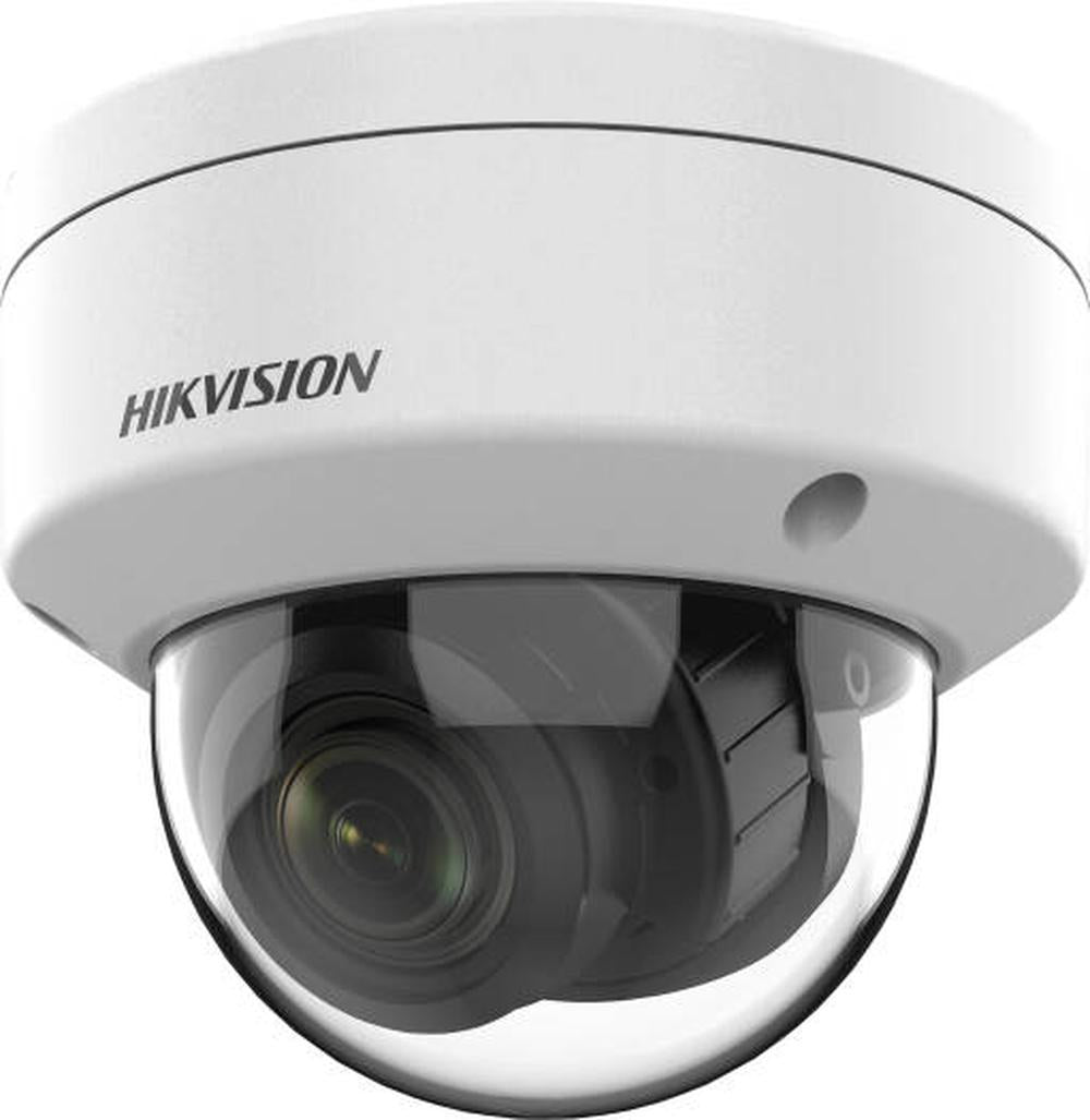 Hikvision 4MP Varifocal Dome Network Camera, 1/2.9" Progressive Scan CMOS Sensor, 2.7mm - 13.5mm Lens Type, F1.6 Max Aperture, 850 nm IR Wavelength, White | DS-2CD3741G2-IZS(2.7-13.5mm)