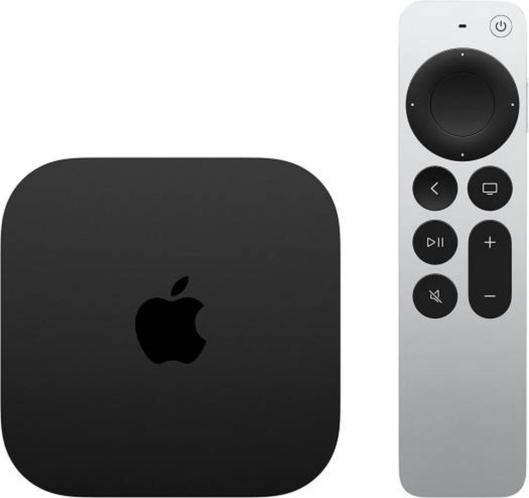 Apple TV 4K 2022, Stream TV/Movies over WiFi/ Ethernet, A15 Bionic, 128GB Storage, Up to 4K with Dolby Vision & HDR10+, Works with Thread Mesh Networks, Apple TV+, Netflix, Live TV, Black | MN893LL/A