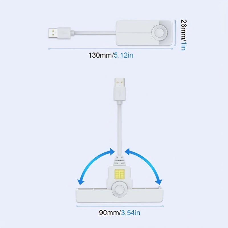 Usb/Type-C Common Access Card Reader for CAC, SIM Cloner, Declaration/Id/Phone for Laptop And PC