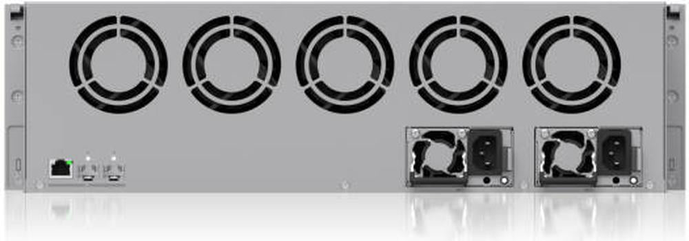 Ubiquiti Enterprise Network Video Recorder Drive Bays, Managed Up to 210 Cameras, 2x 10G SFP+ & 10 GbE Networking Interface, 16x 2.5"/3.5" HDD / SSD Support | ENVR-EU