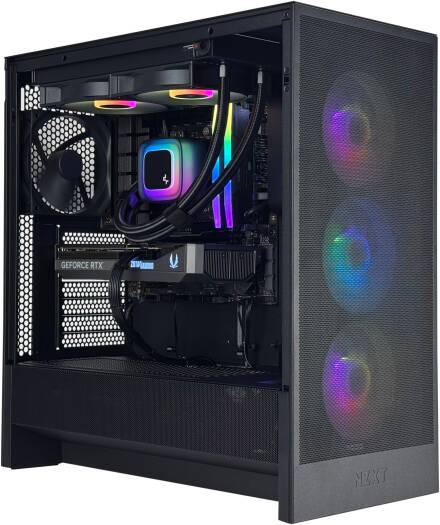 PowerLite Gaming PC - Intel Core Ultra 5 225F, ASUS NVIDIA RTX 5060 8GB, 16GB 5200MHz DDR5 RAM, 1TB M.2 PCIe Gen 4 NVMe SSD + 650W PSU