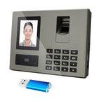 Biometric Face & Fingerprint Attendance Machine with Large TFT Screen, Dual-Camera System, Fast Identification Suitable for Office,, - Fingerprint Scanner, Face Recognition Device, Data Output & Large Storage Capacity