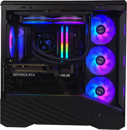 Warzone Beast Gaming PC - Intel Core Ultra 7 265KF + NVIDIA RTX 5070 12GB - 32GB DDR5 6000MHz RAM + 1TB Gen5 NVMe SSD, Win11 Pro