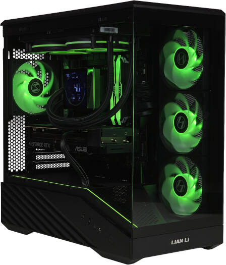 Warzone Beast Gaming PC - Intel Core Ultra 7 265KF + NVIDIA RTX 5070 12GB - 32GB DDR5 6000MHz RAM + 1TB Gen5 NVMe SSD, Win11 Pro