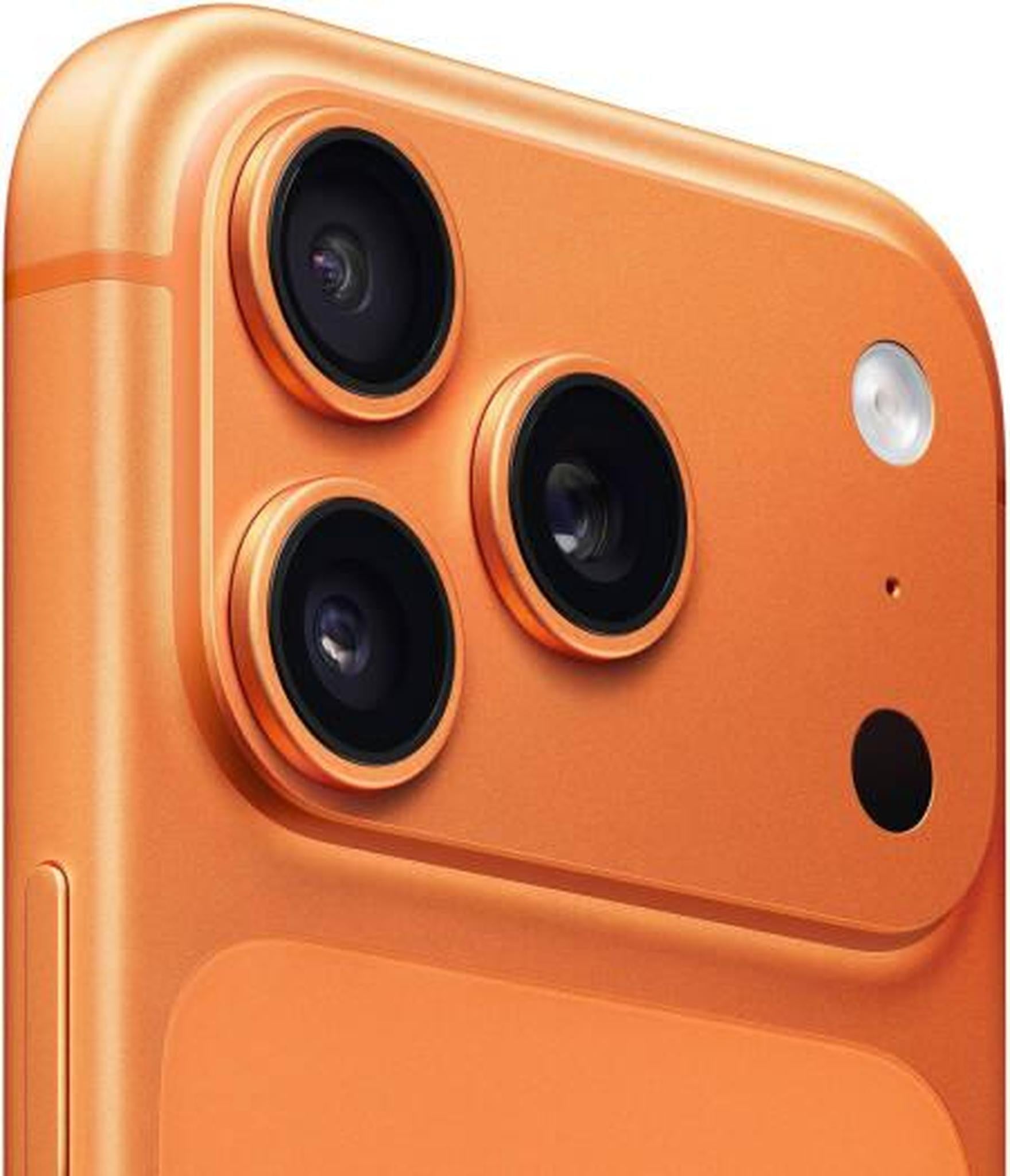 Apple iPhone 17 Pro, 6.3" Super Retina XDR Display, A19 Pro Chip, 6 Core GPU, 16 Core Neural Engine, 256GB Storage, INTL Version, eSIM, Cosmic Orange