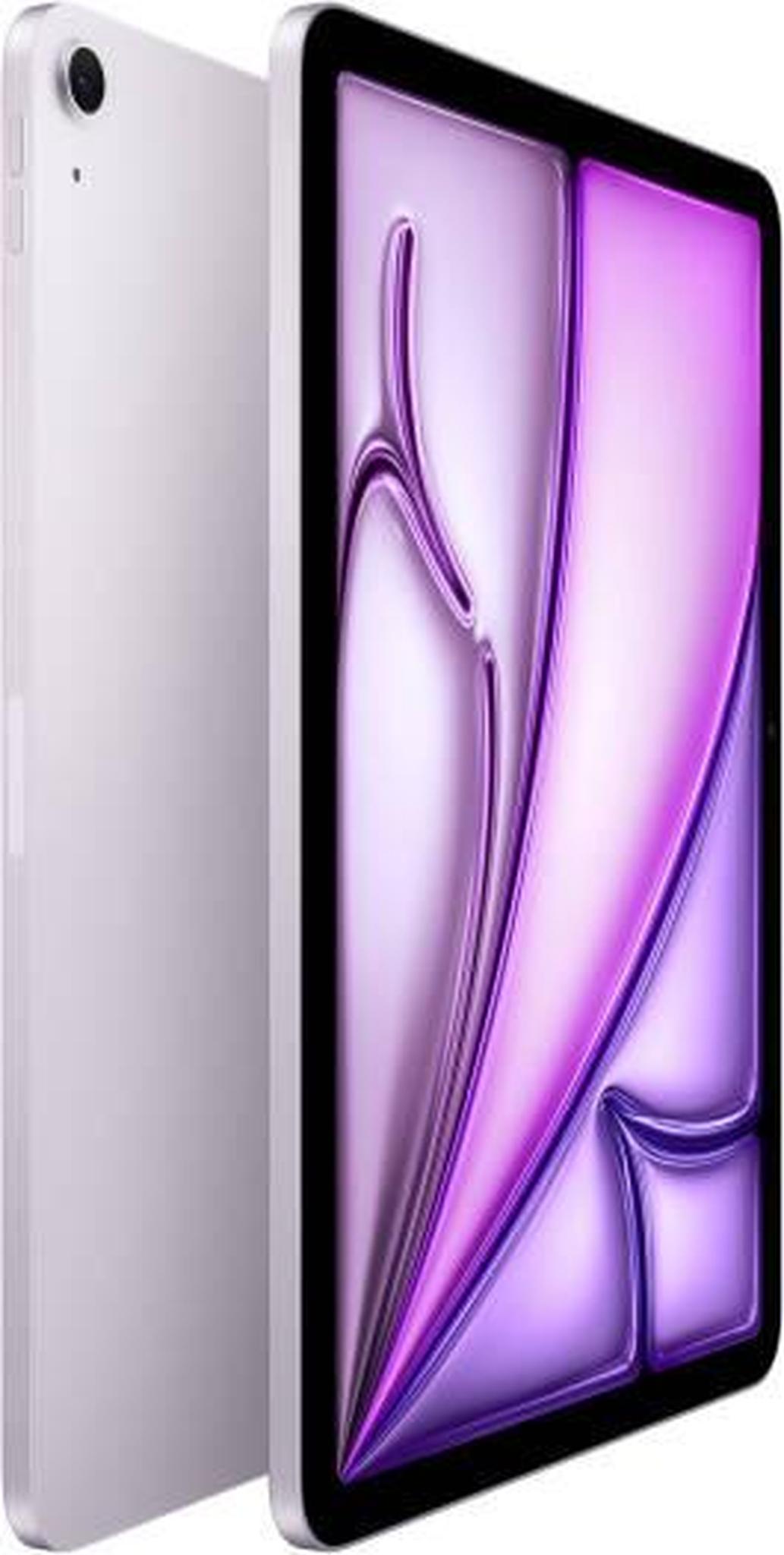 Apple iPad Air Tablet, 11" Liquid Retina Display, M3 Chip, 9-Core GPU, 16-Core Neural Engine, 8GB RAM, 128GB Storage, Wi-Fi Only, Purple | MCA04LL/A