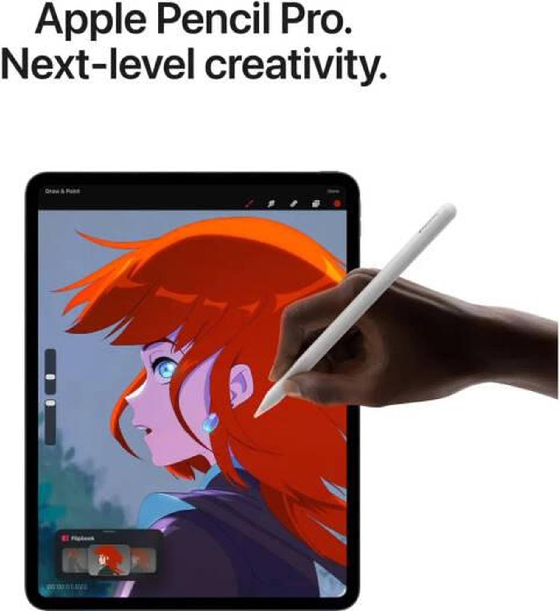 Apple iPad Pro Tablet, 13" Ultra Retina XDR Standard Display, M5 Chip, 9-Core CPU, 10-Core GPU, 16-Core Neural Engine, 12GB RAM, 512GB Storage, Wi-Fi Connectivity, Face ID, Space Black | MDYL4AB/A