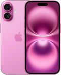 Apple iPhone 16, 6.1" OLED Super Retina XDR Display, A18 Chip, 6-Core CPU, 5-Core GPU, 16-Core Neural Engine, 256GB Storage, 5G/Wi-Fi 7, Face ID, International Version, Pink | iP16-256INTLPNK