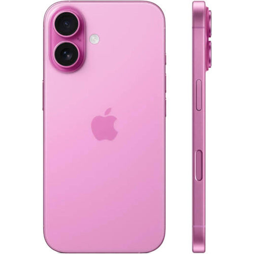Apple iPhone 16, 6.1" OLED Super Retina XDR Display, A18 Chip, 6-Core CPU, 5-Core GPU, 16-Core Neural Engine, 256GB Storage, 5G/Wi-Fi 7, Face ID, International Version, Pink | iP16-256INTLPNK
