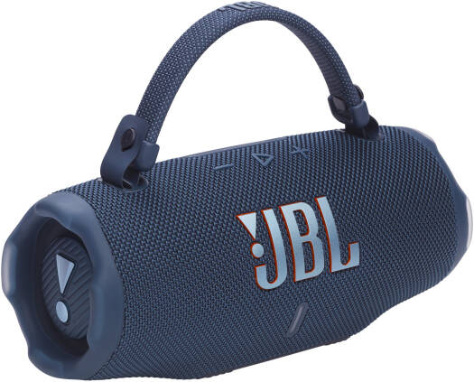 JBL Charge 6 Portable Bluetooth Speaker, Bluetooth 5.4 Version, 30W RMS for Woofer, 10W RMS for Tweeter Output Power, Waterproof, Dustproof, Drop-Proof, Blue | JBLCHARGE6BLUAM