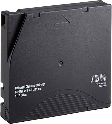 IBM LTO Ultrium Universal Cleaning Cartridge, Cleans LTO 1, 2, 3, 4, 5, & 6 Drives | 35L2086