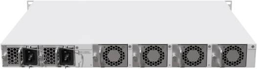 MikroTik CCR2216-1G-12XS-2XQ Cloud Core Router, AL73400 CPU, 16GB RAM, ARM 64bit Architecture, Gigabit Ethernet, 2x 100G QSFP28 & 12x 25G SFP28 Ports, 2x M.2, RouterOS L6, White | CCR2216-1G-12XS-2XQ