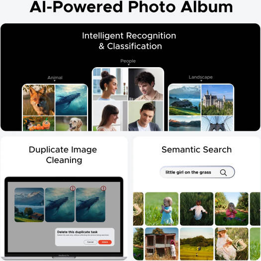 UGREEN NASync DXP4800 Plus 4-Bay Desktop NAS, Intel Pentium Gold 8505 5-Core CPU, 136TB Storage Capacity, 2x M.2 SSD Drive Slots, 10GbE + 2.5GbE LAN, 4K HDMI, Diskless, Black | 35260