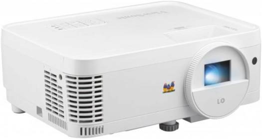 Viewsonic LS500 WXGA LED Business - Education Projector, 3000 ANSI Lumens, 30000 Hour Lifespan, Instant Power On/Off, 360° Projection, 1.55-1.70 Throw Ratio, 30"-300" Image Size, White | LS500WHE