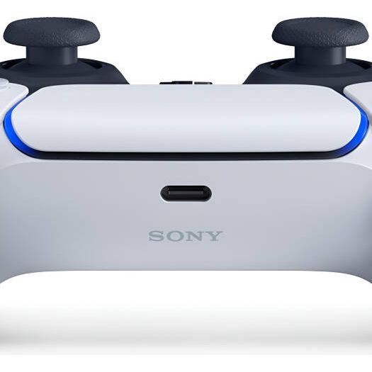Sony PlayStation 5 DualSense Wireless Controller, Haptic Feedback & Adaptive Triggers, Bluetooth Technology, Built-in Mic, Headset Jack & Speaker, Built-in Battery & USB Type-C, White | PS5DSW