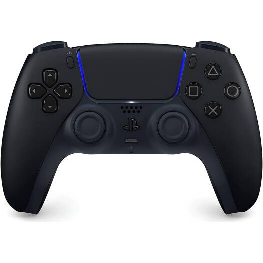 Sony PlayStation 5 DualSense Wireless Controller, Haptic Feedback & Adaptive Triggers, Bluetooth, Built-in Mic, Headset Jack & Speaker, Built-in Battery & USB Type-C, Midnight Black | M-Black