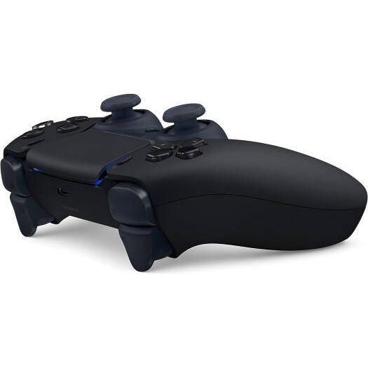 Sony PlayStation 5 DualSense Wireless Controller, Haptic Feedback & Adaptive Triggers, Bluetooth, Built-in Mic, Headset Jack & Speaker, Built-in Battery & USB Type-C, Midnight Black | M-Black