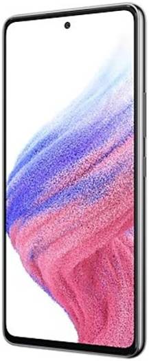 Samsung Galaxy A53 Dual SIM Mobile Phone, Super AMOLED Display, 8GB RAM, 256GB Internal Storage, 5G Network, 64/12/5/5 MP Camera, 5000 mAh Battery, UAE Version, Awesome Black | SM-A536EZKHMEA