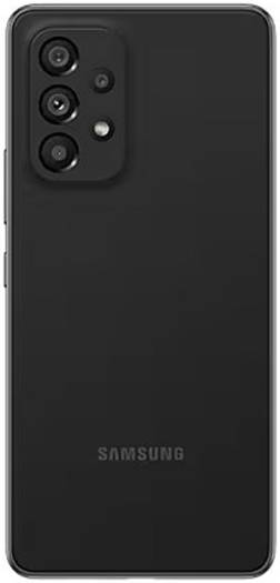 Samsung Galaxy A53 Dual SIM Mobile Phone, Super AMOLED Display, 8GB RAM, 256GB Internal Storage, 5G Network, 64/12/5/5 MP Camera, 5000 mAh Battery, UAE Version, Awesome Black | SM-A536EZKHMEA