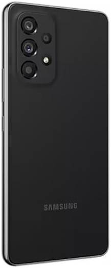 Samsung Galaxy A53 Dual SIM Mobile Phone, Super AMOLED Display, 8GB RAM, 256GB Internal Storage, 5G Network, 64/12/5/5 MP Camera, 5000 mAh Battery, UAE Version, Awesome Black | SM-A536EZKHMEA