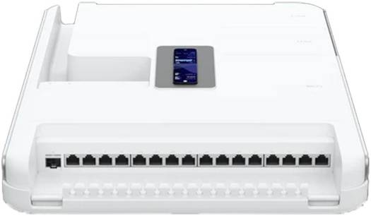 Ubiquiti Networks Dream Wall UniFi Cloud Gateway, 4.7" Touchscreen, ARM Cortex-A57, 4GB RAM, 16GB Storage, Up to 2.7 Gb/s Throughput, WiFi6, Dual-Band, Wall Mount, 300+ Clients, White | UDW