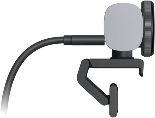 Logitech MX Brio 4K Ultra HD Collaboration & Streaming Webcam, Advanced Autofocus Type, 8.5MP Sony STARVIS Image Sensor, Glass Lens, Dual Beamforming Microphone, 4x Digital Zoom, Graphite | 960-001559