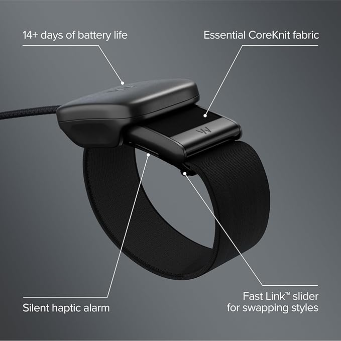 WHOOP 5.0/MG Activity Tracker One - 12 Month Membership - Health and Fitness Wearable – 24/7 Activity and Sleep Tracker, Personalized Coaching, Menstrual Cycle Insights – 14+ Days Battery Life