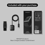 WHOOP 5.0/MG Activity Tracker Peak - 12 Month Membership - Health and Fitness Wearable – 24/7 Activity and Sleep Tracker, Personalized Coaching, Menstrual Cycle Insights – 14+ Days Battery Life